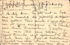 CPA Paris En Flamant Vue generale de la Place de la Concorde