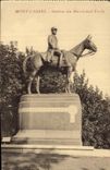 CPA Mont Cassel Statue du Marechal Foch