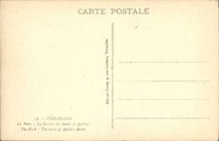 CPA Versailles Le Parc La Grotte des Bains d'Apollon