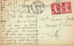 CPA Vieux Chateau Vue Generale