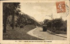 CPA Pau Avenue Leon Say et Boulevard des Pyrenees