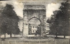 CPA Aix les Bains L'Arc Romain erige au III siecle par Luctus Pompelus Campatius