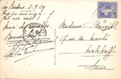 CPA Chamonix Mont Blanc Sommet du Brevent et Aiguille Verte