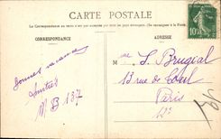 CPA Environs de Joigny Le Ravin du Champ du Gue