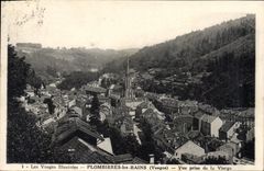 CPA Les Vosges Illustrees Plombieres les Bains (Vosges) Vue prise de la Vierge