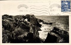 CPA Les Sables d'Olonne Rochers au Puits d'Enfer