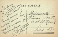 CPA Strasbourg Palais de Justice Eglise St Pierre le Jeune