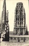 CPA Rouen Cathedrale Tour de Beurre (Style ogival elevee de 1485 a 1507)