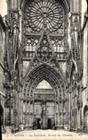 CPA Rouen La Cathedrale Portail des Libraires