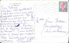 CPA Granville Vue generale