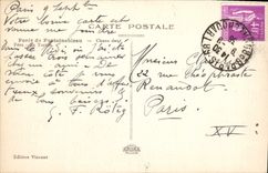 CPA Foret de Fontainebleau Chaos des Fees La Tortues