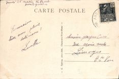 CPA Chamonix Mont Blanc La Mer de glace vue du Chapeau