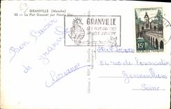 CPA Granville (Manche) Le Plat Gousset par Haute Mer