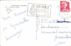 CPA Granville (Manche) Grande Maree