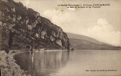 CPA La Savoie Pittoresque Environs d'Aix les Bains La Baie de Gresine et les Tunnels