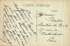 CPA Marseille Vue des Tourelles du Chateau d'If