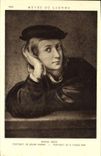 CPA Musee du Louvre Raphael Sanzio Portrait de Jeune Homme