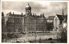 CPA Amsterdam Dam met Kon Palais