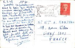 CPA Amsterdam Dam met Kon Palais