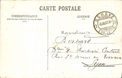 CPA Lac Leman Un coup de vent