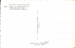 CPA Route de Grenoble a Villard de Lans le Moucherolle Les Belles Alpes Françaises