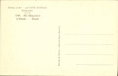 CPA La Cote d'Opale Heliographie UE (Seine Inf) L'Aside Details