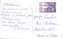 CPA Tours (L et L) La Cathedrale St Gatien