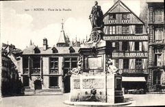 CPA Rouen Place de la Pucelle