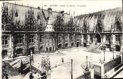CPA Rouen Palais de Justice Ensemble