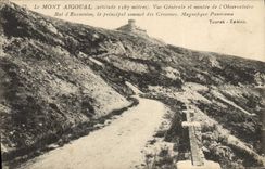 CPA Le Mont Aigoual (altitude 1567 metres) Vue Generale et montee de l'Observatoire