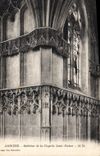 CPA Amboise Interieur de la Chapelle Saint Hubert 