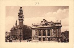CPA Lille The Theatre et la Bourse 