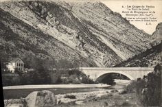 CPA Les Gorges du Verdun Le Pont de Soleil Route de Draguignan et de Manosque