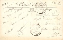 CPA Carcassonne La tour Visigothe et le Chateau 