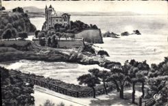 CPA Biarritz Villa Belze et Port Vieux 