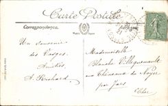 CPA Epinal Le Bois de la Vierge Les Roches 