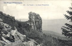CPA Les Vosges Pittoresques Le Taneck Le Grand Wurzelstein 