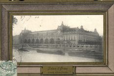 CPA Paris Palais d'Orsay gare d'Orleans 