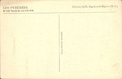 CPA Les Pyrenees Route du Col d'Aspin 