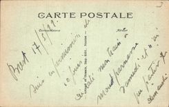CPA Bateau En mer L'Appareillage 