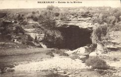 CPA Bramabiau Entree de la Riviere 