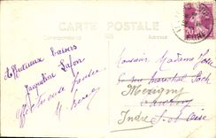 CPA Illiers Chateau de Roussainville vue sur l'Etang