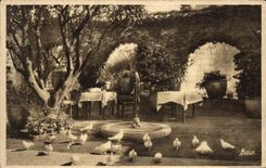 CPA La Cote D'Azur Saint Paul Alpes Maritimes Un coin de la Colombe d'Or 