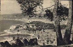 CPA Nice vu depuis le Mont Boron 