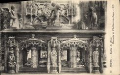CPA Bourg Eglise de Brou Mausolee de Philibert le Beau 