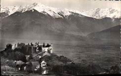CPA Savoie Tourisme Saint Pierre d'Albigny chateau de Miolans et le grand Arc 