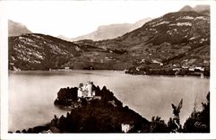 CPA la Savoie lac d'Annecy Duingt et Talloires 