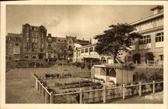 CPA Mers les bains le club house du sporting club de mers et le cours 