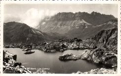 CPA Chamonix Mt Blanc lac Cornu 