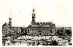 CPA Copenhague place de l'hotel de Ville 